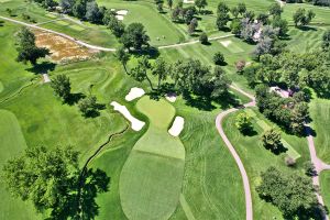 Cherry Hills 6th Green Aerial